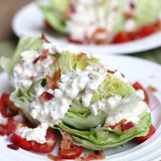 Blue Cheese Wedge Salad