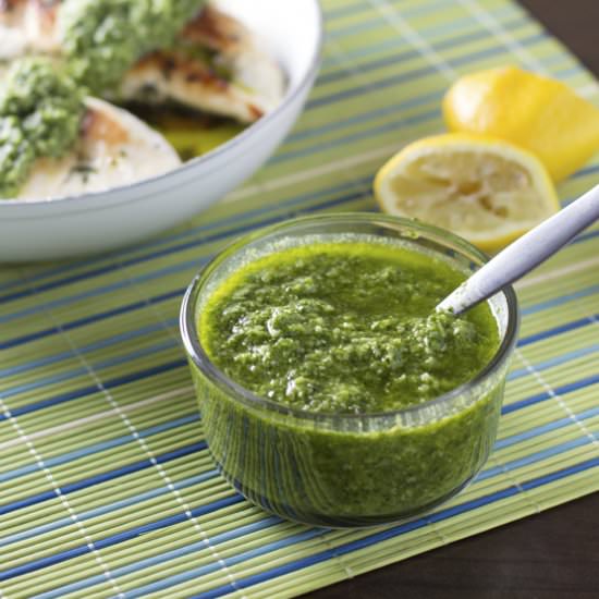 Lemon Arugula Pesto