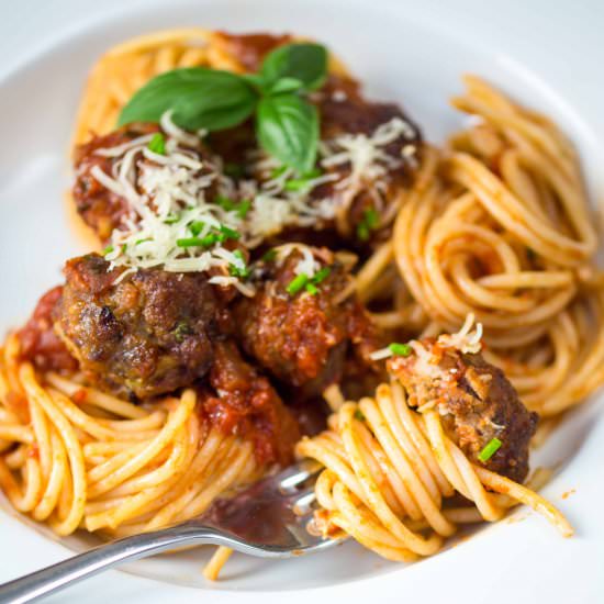 Spaghetti and Meatballs