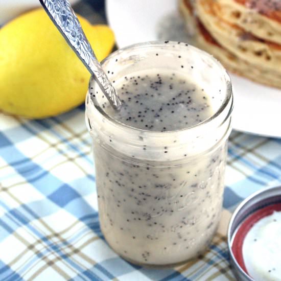 Lemon-Poppyseed Buttermilk Syrup