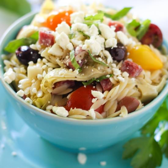 Mediterranean Pasta Salad!