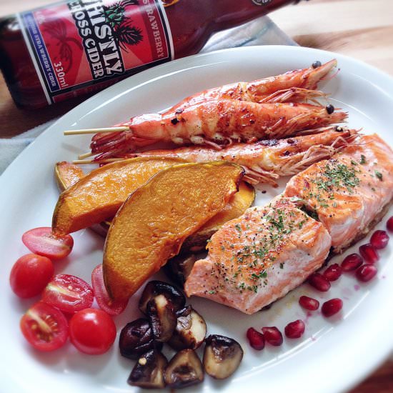 Grilled Seafood Platter