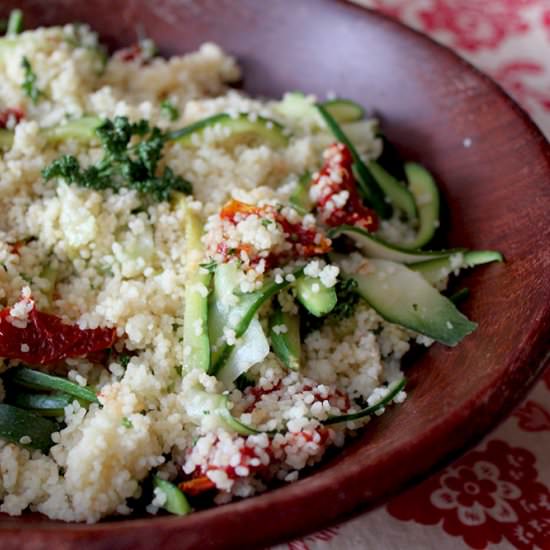 Couscous, Zucchini & Sundried Tomato