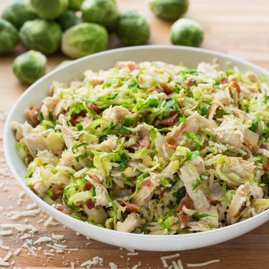 Bacon Brussels Sprout Salad