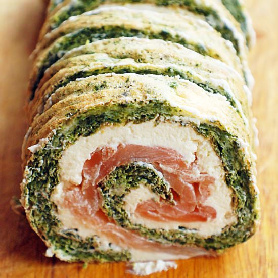Roulade with Spinach