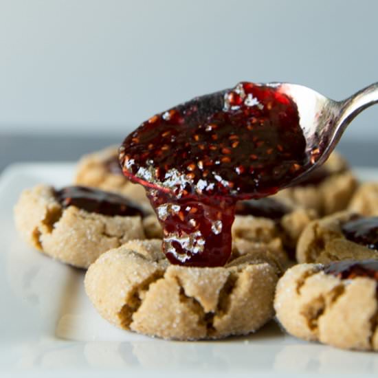 Peanut Butter and Jelly Cookies