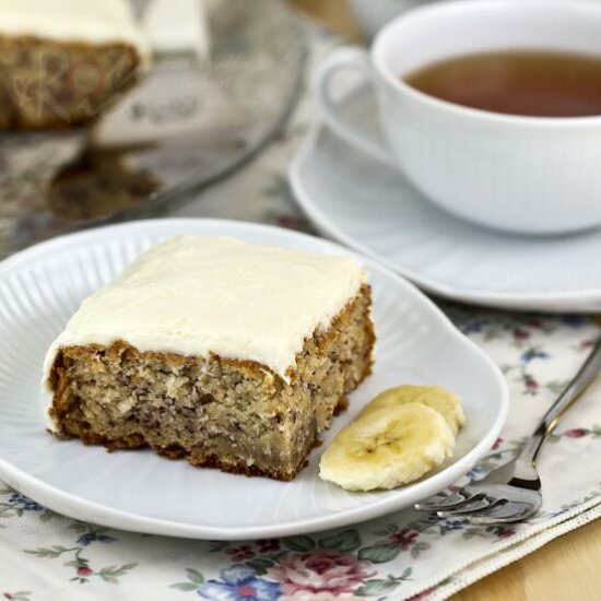 Banana Coconut Cake
