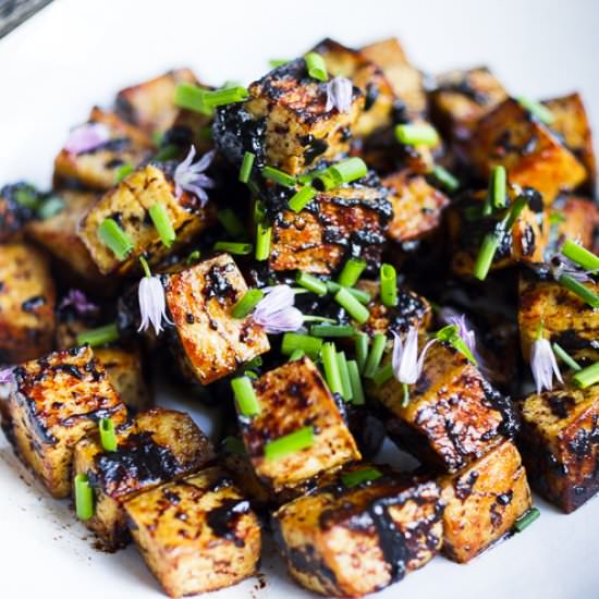 Black Garlic Tofu