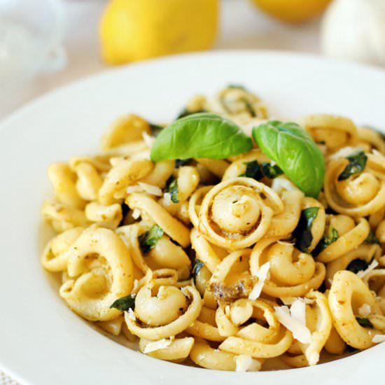 Lemon Pesto Pasta
