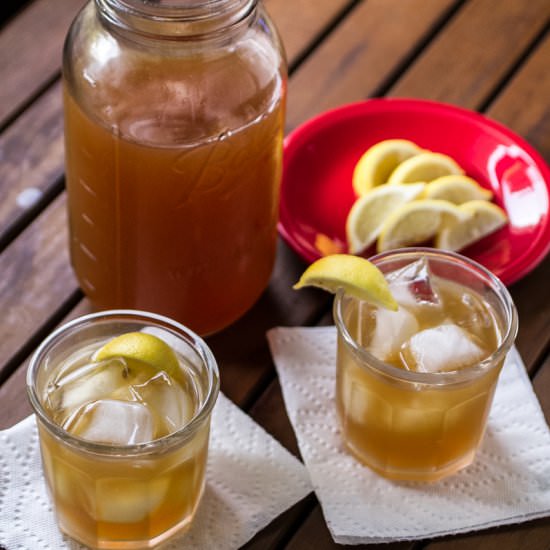 Honey-Ginger-Lemon Sweet Tea