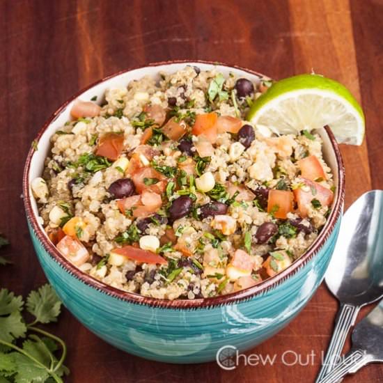 Quinoa with Black Beans