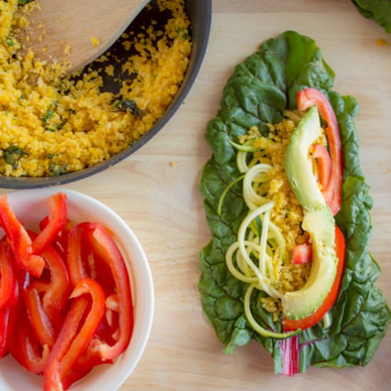 Swiss Chard Wraps
