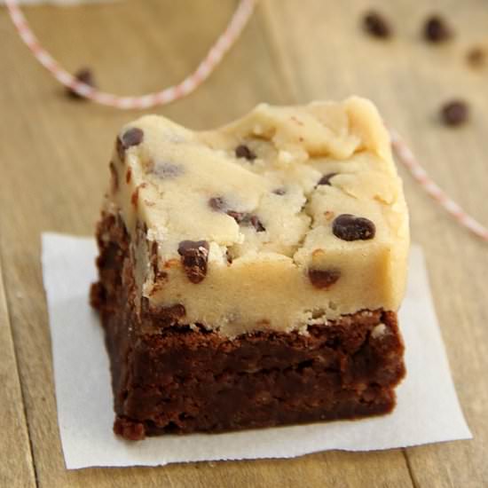 Cookie Dough Brownies