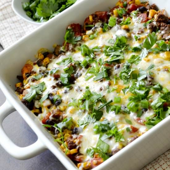 Weight Watcher’s Mexican Casserole