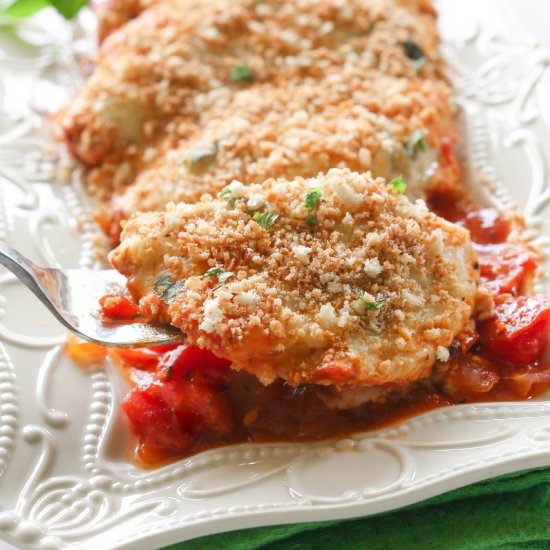 Slow Cooker Chicken Parmesan