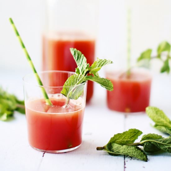 Watermelon agua fresca