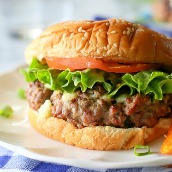 Blue Cheese Burgers