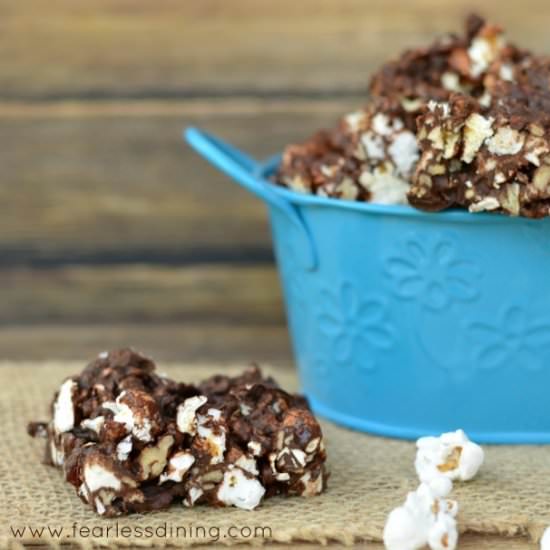 Dark Chocolate Popcorn