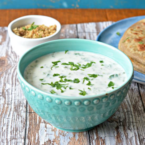 Spinach n Onion Yogurt Dip