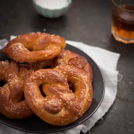 Homemade Soft Pretzels