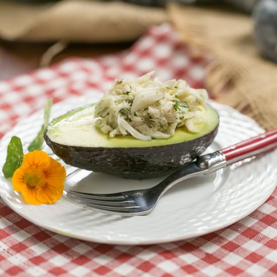 Crab-Avocado Ravioli