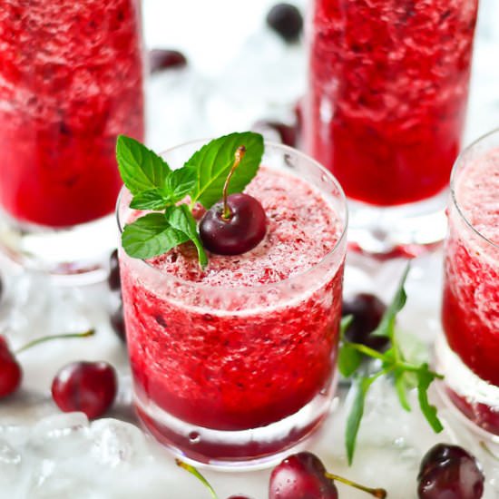 Frozen Cherry Lemonade