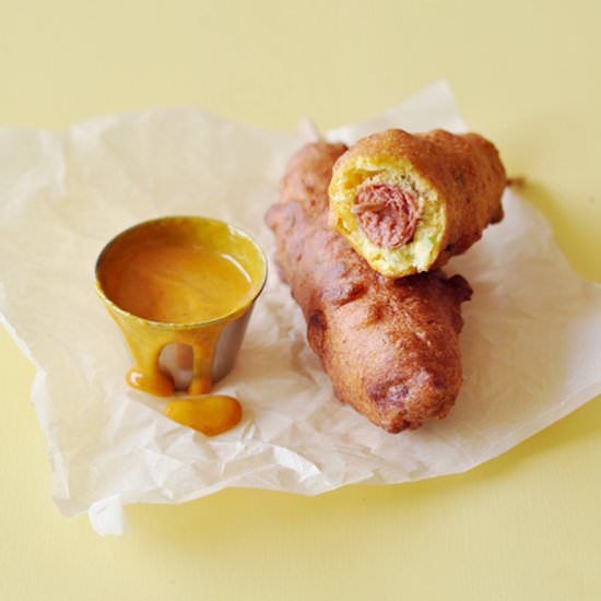 Bacon Cheddar Jalapeño Corn Dogs