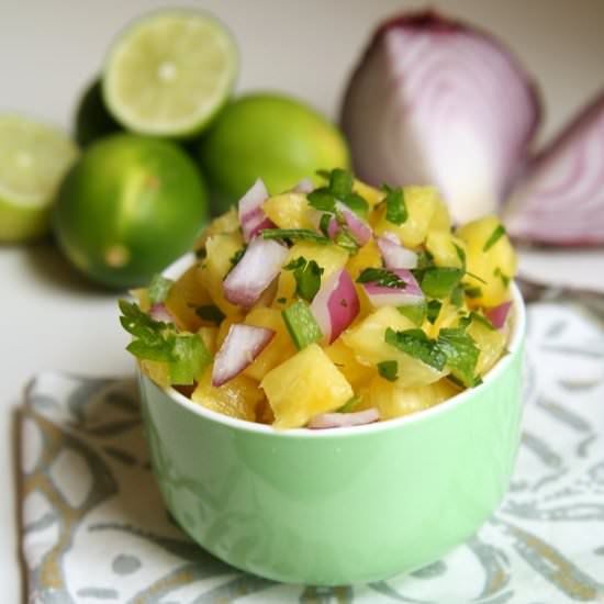 Fresh Pineapple Salsa