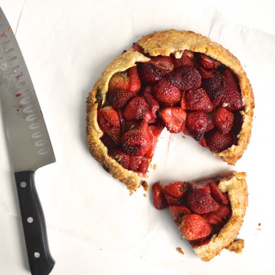 Strawberry Galette