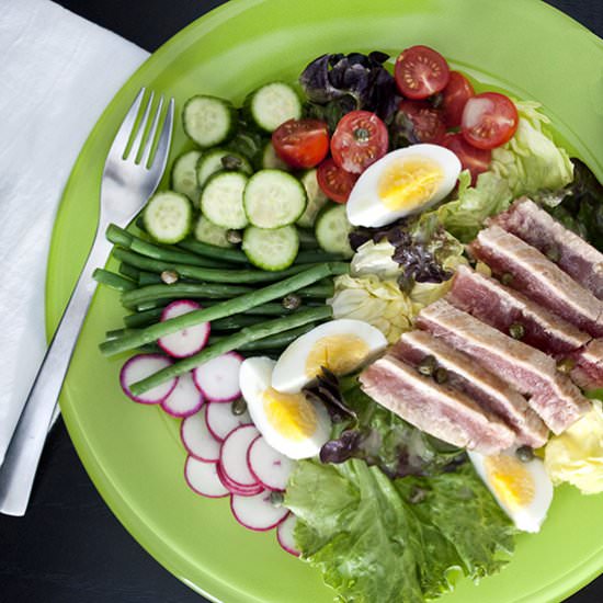 Seared Tuna Nicoise Salad