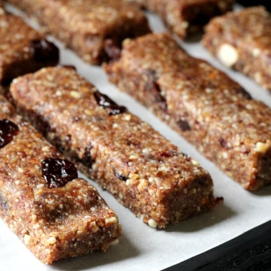 Raw Lemon Cherry Energy Bar