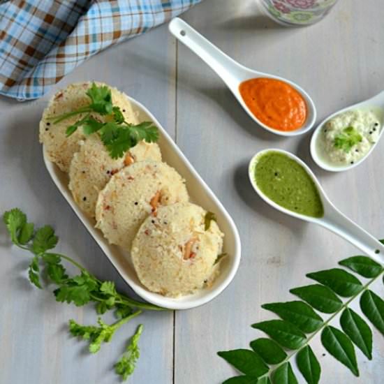 Rava/Semolina Idly