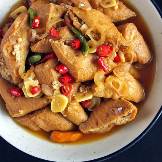 Pindang Tahu Goreng