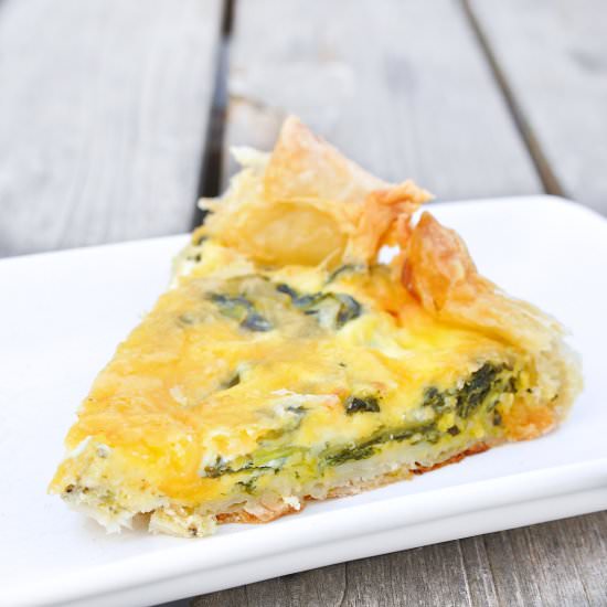 Spinach Quiche