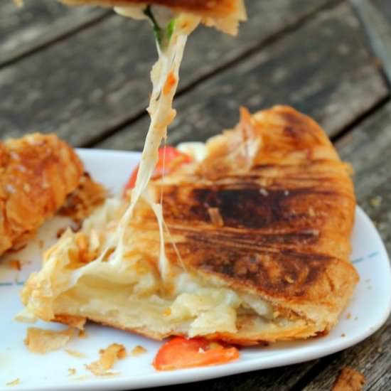 Toasted Caprese Croissant