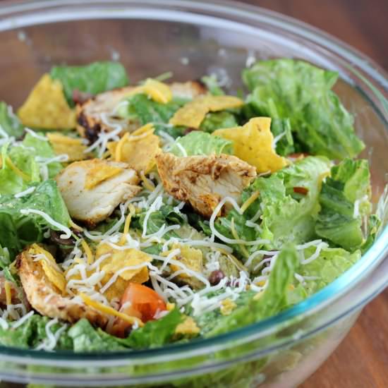 Grilled Chicken Taco Salad
