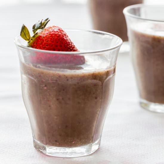 Berries and Oats Smoothie
