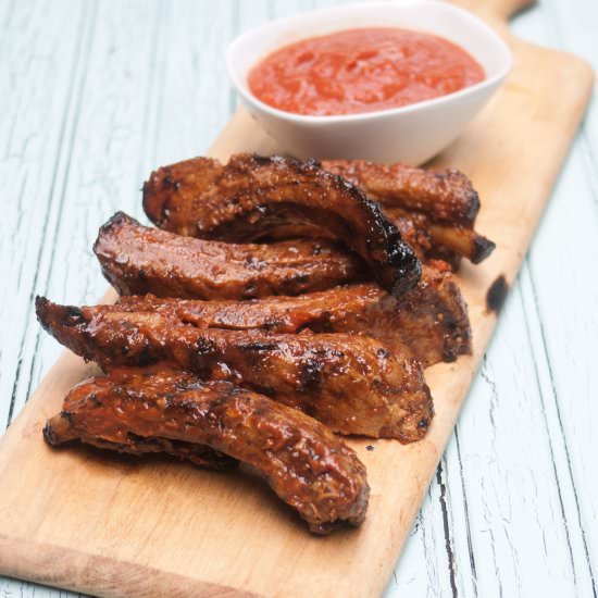 Barbecue Sauce and Barbecued Ribs
