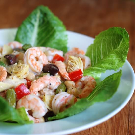 Mediterranean Shrimp Salad