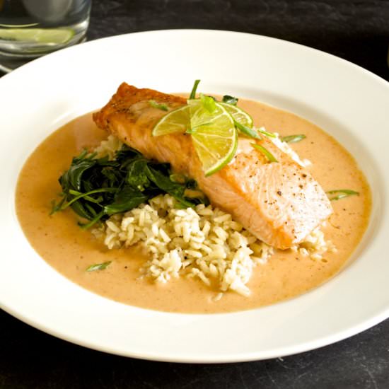Red Curry Salmon