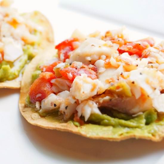 Grilled Fish Tostadas