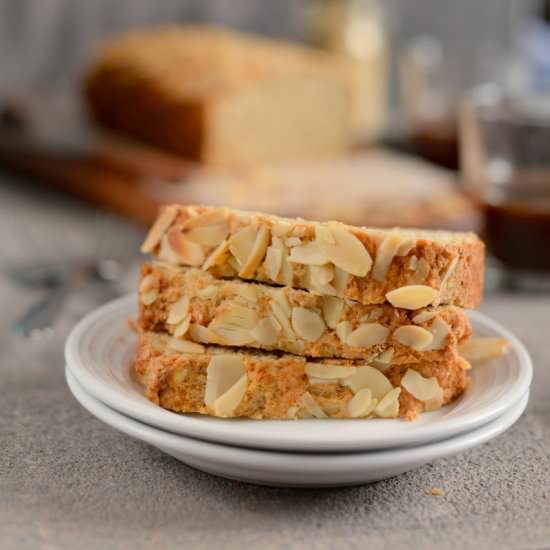 Almond Crunch Banana Bread