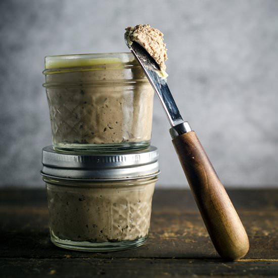 Chicken Liver and Mushroom Pâté