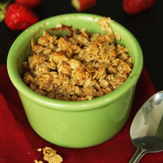 Strawberry Rhubarb Crisp