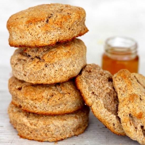 Honey Whole Wheat Biscuits