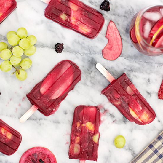 Sangria Popsicles