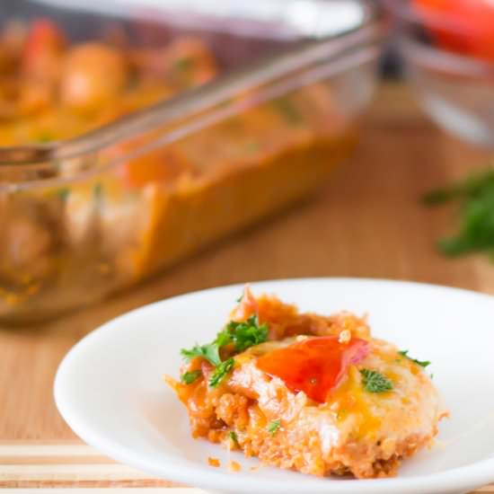 Cheesy Quinoa Casserole