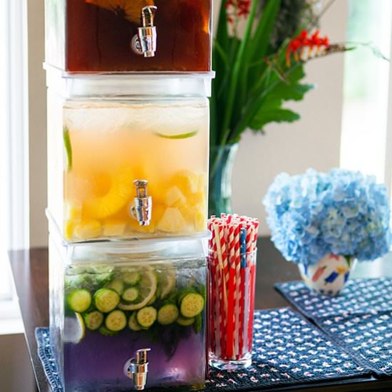 (Somewhat) Patriotic Sangrias