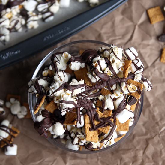 S’mores Popcorn Munch