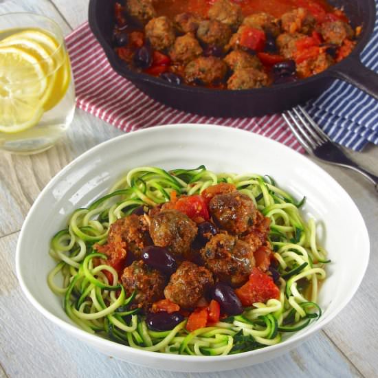 Paleo Greek Meatballs, Soutzoukakia